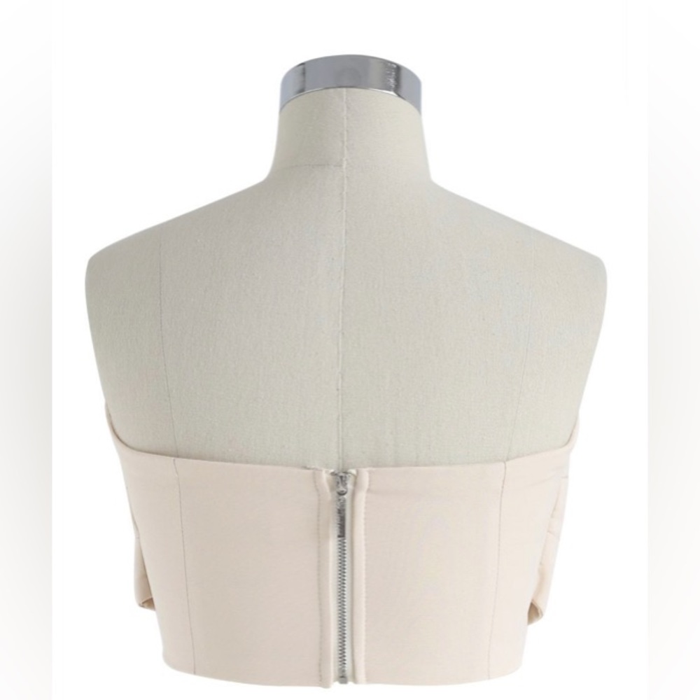 Sweet knot bustier top - Picture 2 of 3